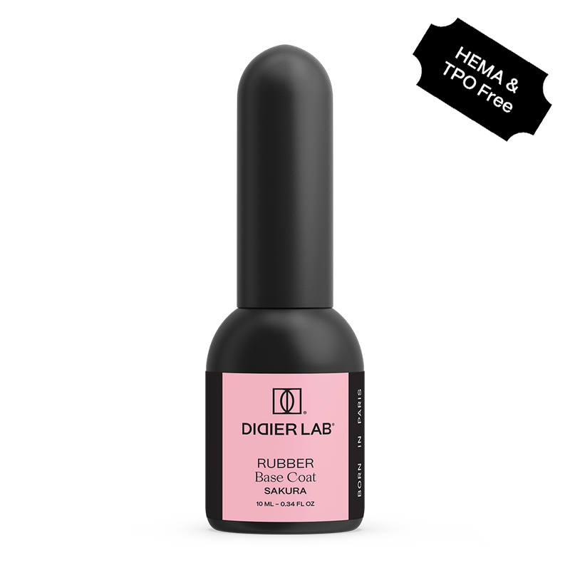 Gel polish, Rubber base coat, Sakura, HEMA&TPO FREE, 10ml