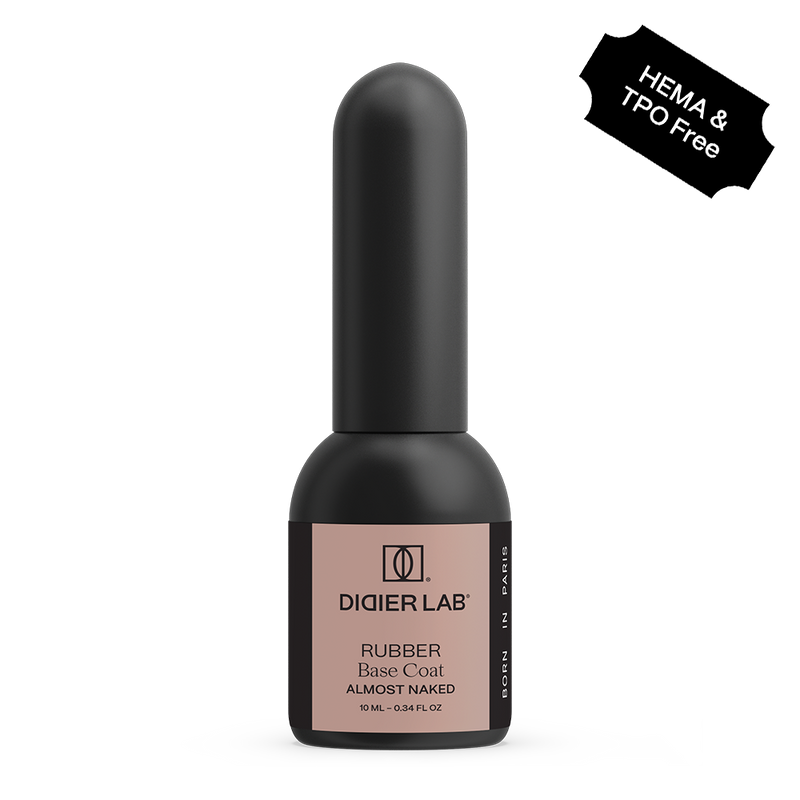 Gel polish, Rubber base coat, Almost Naked, HEMA&TPO FREE, 10ml