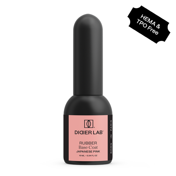 Gel polish, Rubber base coat, Japanese pink , 10ml