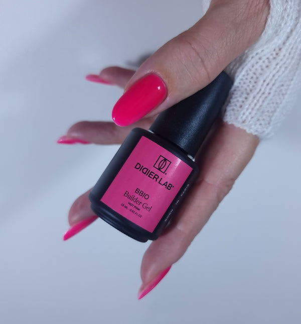 Builder Gel BBIO "Didier Lab" Hot Pink, HEMA & TPO free, 15ml