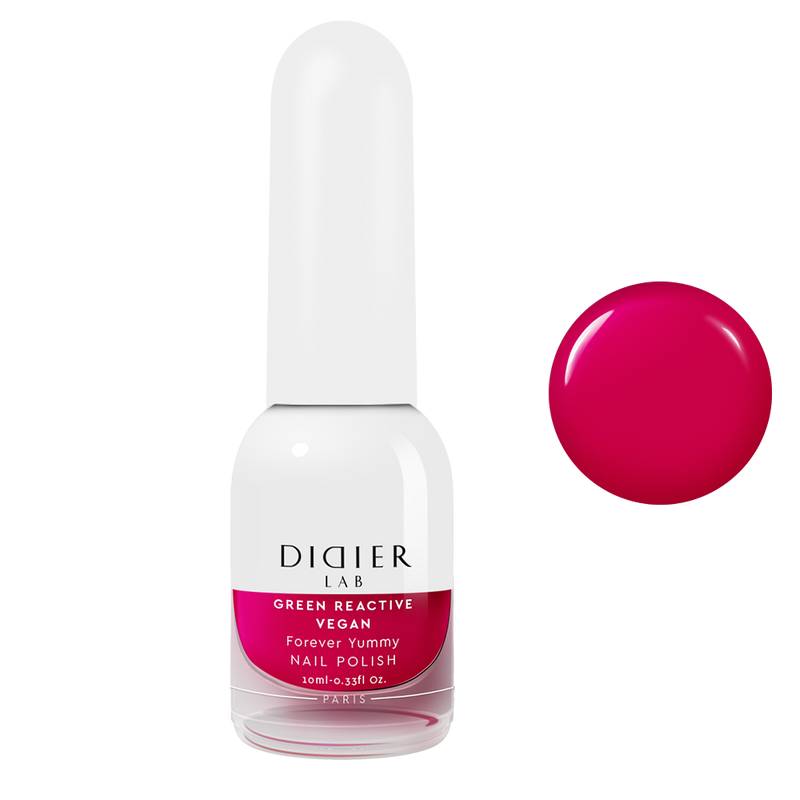 Green Reactive Vegan Nail Polish Didier Lab Forever Yummy 10ml