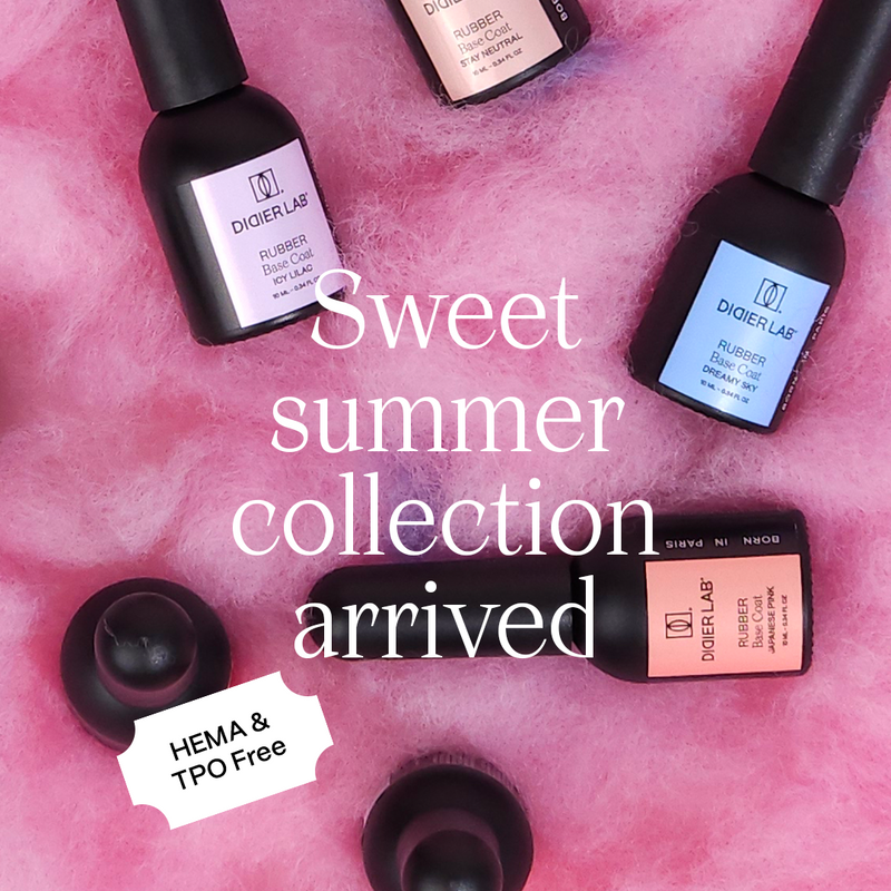 Gel polish, Rubber base coat, Magic coral, 10ml