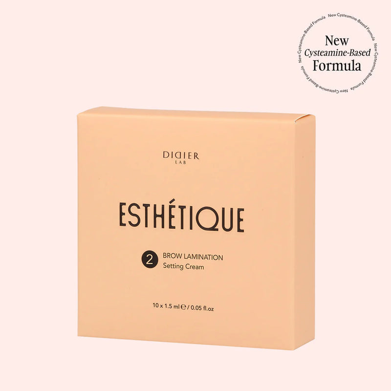 Didier Lab Esthétique Brow Lamination Setting Cream No2 10psc