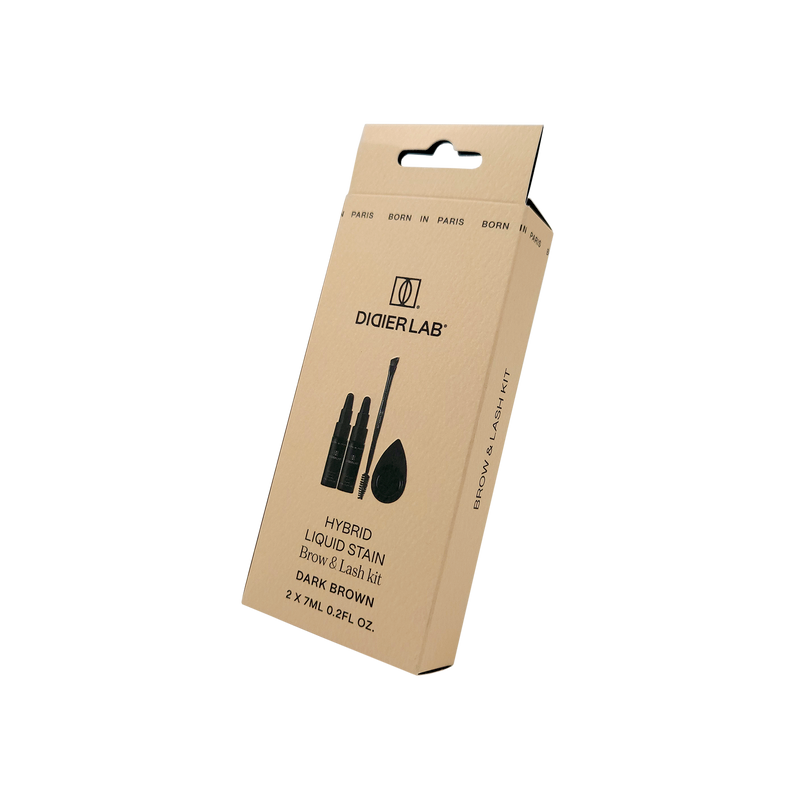 Hybrid Liquid Stain – Nourishing Brow & Lash Tint Kit Didier Lab