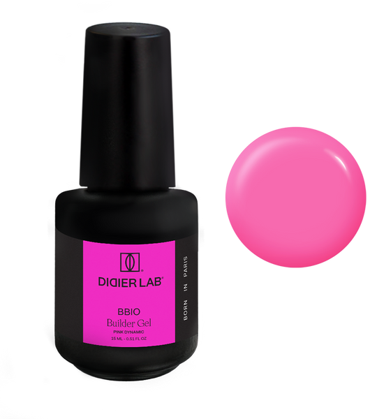 Builder Gel BBIO "Didier Lab" Pink Dynamic, HEMA & TPO free, 15ml