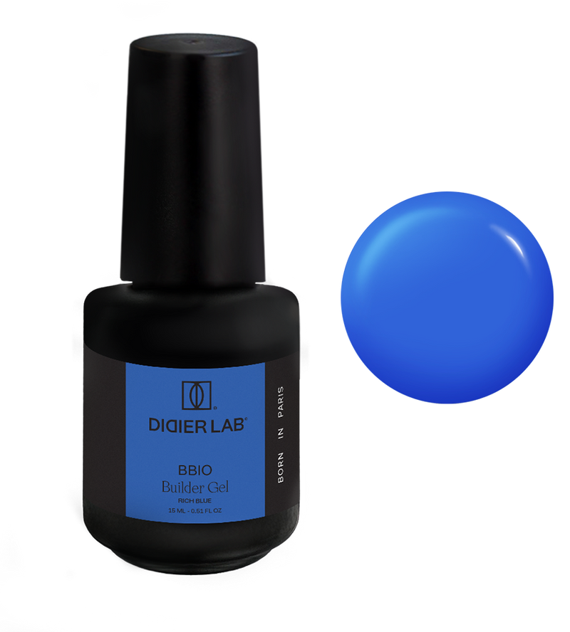 Builder Gel BBIO "Didier Lab" Rich Blue, HEMA & TPO free, 15ml