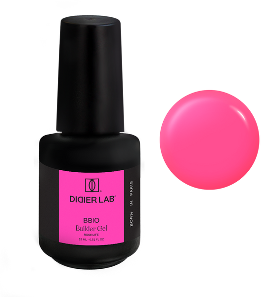 Builder Gel BBIO "Didier Lab" Rose Life, HEMA & TPO free, 15ml