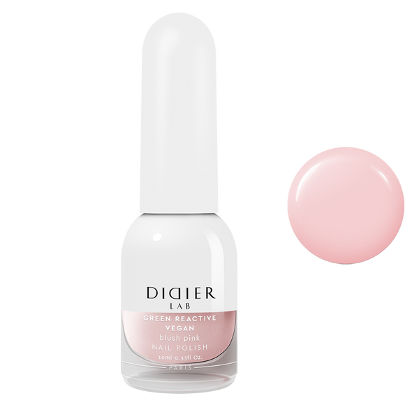 Green Reactive Vegan Nail Polish Didier Lab Blush Pink 10ml