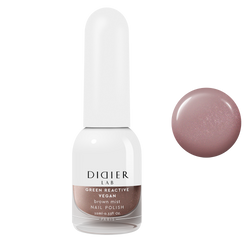 Green Reactive Vegan Nail Polish Didier Lab Brown Mist 10ml