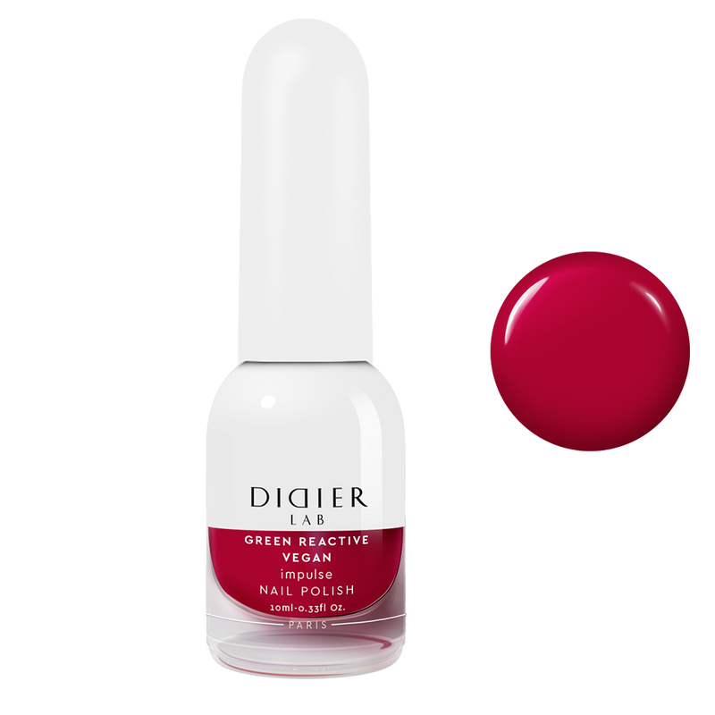 Green Reactive Vegan Nail Polish Didier Lab Impulse 10ml