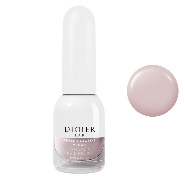 Green Reactive Vegan Nail Polish Didier Lab Natural Girl 10ml