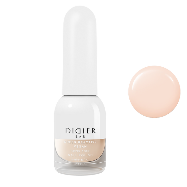 Green Reactive Vegan Nail Polish Didier Lab Never Stop 10ml