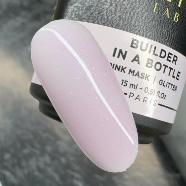 Builder Gel In a Bottle Didier Lab Pink Mask Glitter 15ml