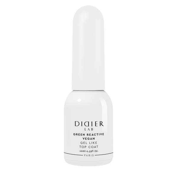 Green Reactive Vegan Gel Like Top Coat Didier Lab 10ml