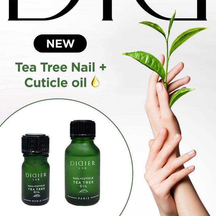 Nail Cuticle oil "Didier Lab", tea tree, 15ml