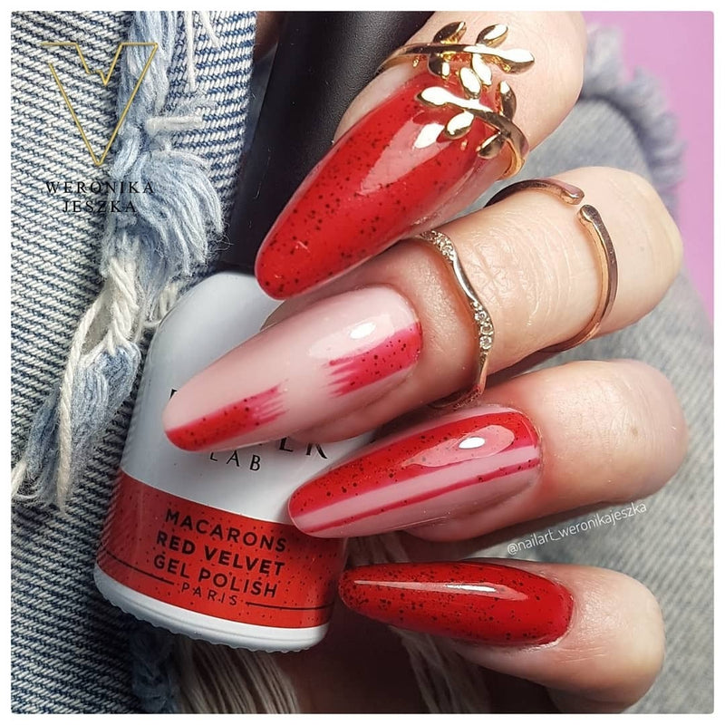 Macarons Gel Polish Didier Lab 'Red Velvet'