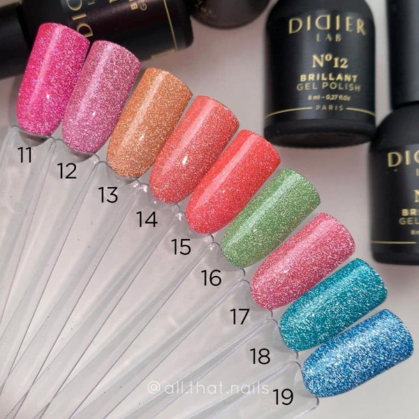 Gel polish "Didier Lab", Brillant, No17, 8ml