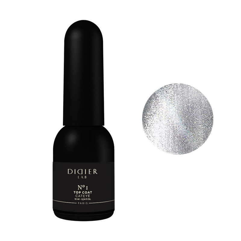 Gel Polish Top Coat no wipe "Didier Lab", Cat Eye, No1
