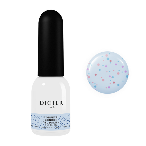 GEL POLISH "DIDIER LAB", CONFETTI, BONBON 10ML