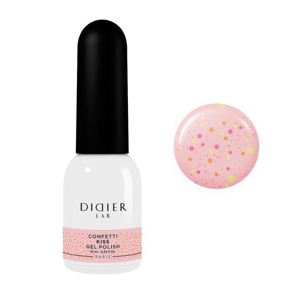 GEL POLISH "DIDIER LAB", CONFETTI, KISS 10ML