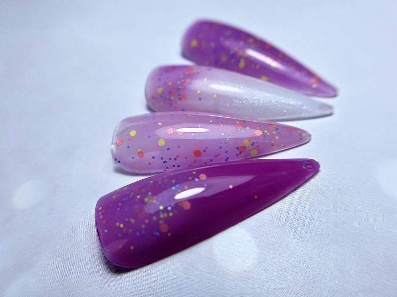 GEL POLISH "DIDIER LAB", CONFETTI, LILAC 10ML