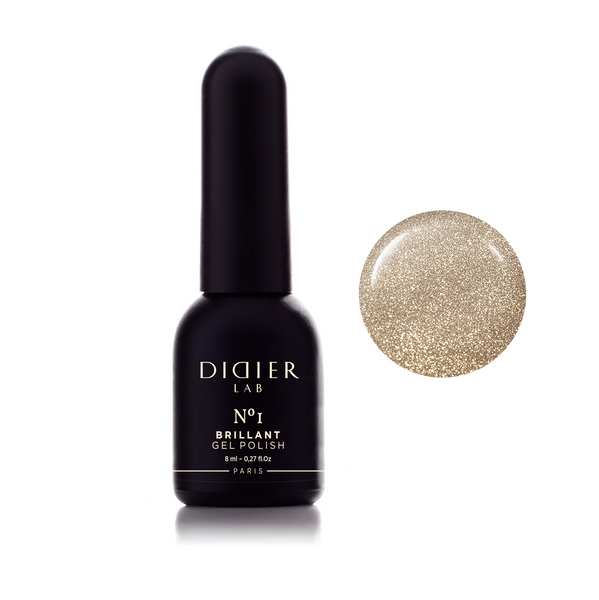 Gel polish "Didier Lab", Brillant, No1, 8ml