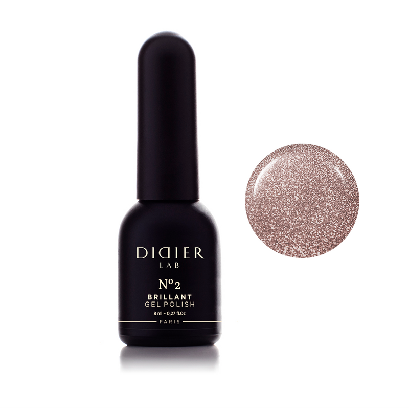 Gel polish "Didier Lab", Brillant, No2, 8m