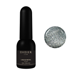 Gel Polish "Didier Lab" Liquid Metal, Silver