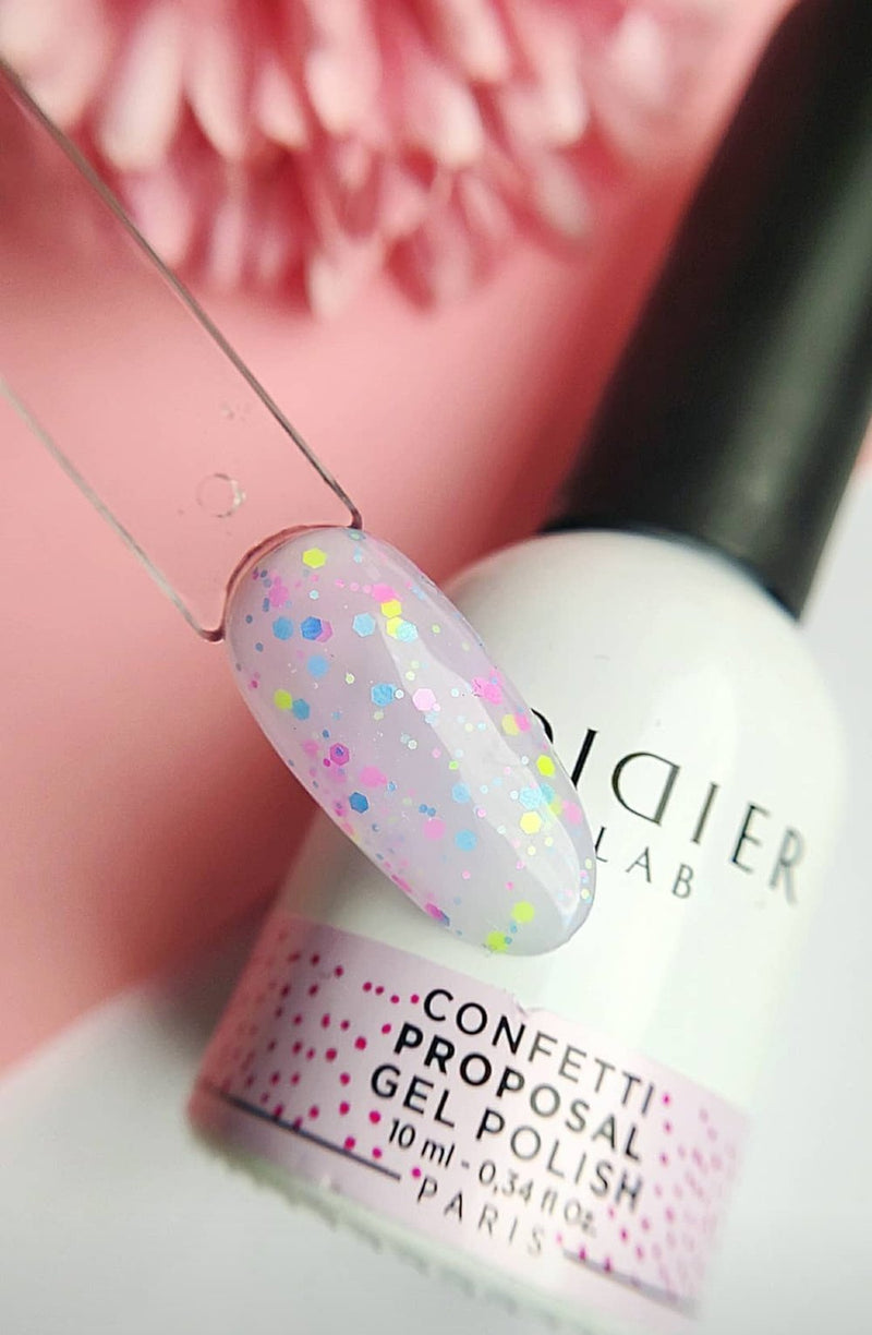 GEL POLISH "DIDIER LAB", CONFETTI, PROPOSAL 10ML