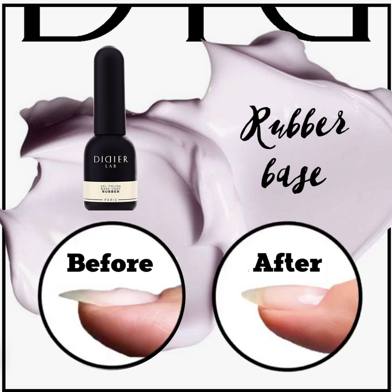 Gel polish, Rubber base coat "Didier Lab", 10ml