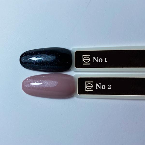 Gel polish "Didier Lab", Glitter Top coat, No2, 10ml