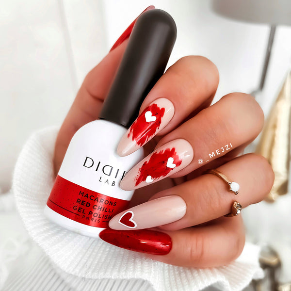 Macarons Gel Polish Didier Lab 'Red Chilli'