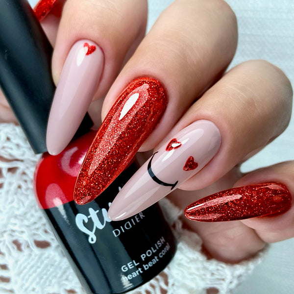 ''STUDIOS DIDIER'' GEL POLISH, HEART BEAT CORAL