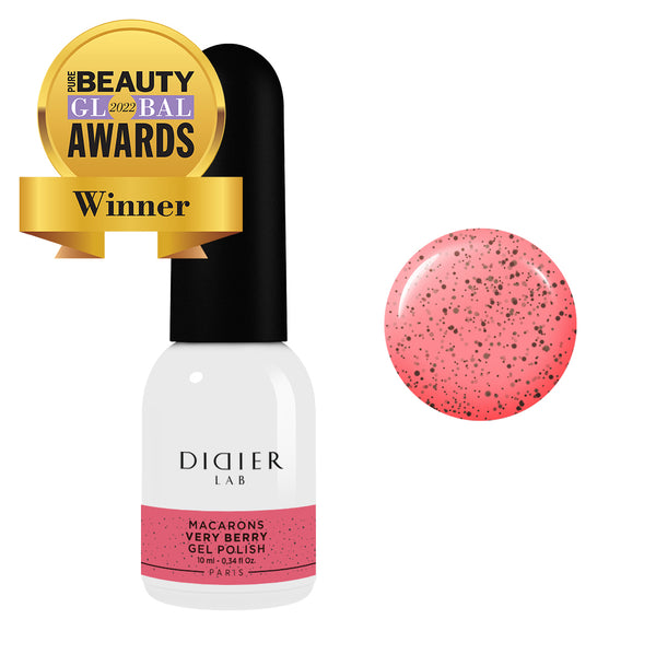 Gel polish "Didier Lab", Macarons, Very Berry, 10 ml